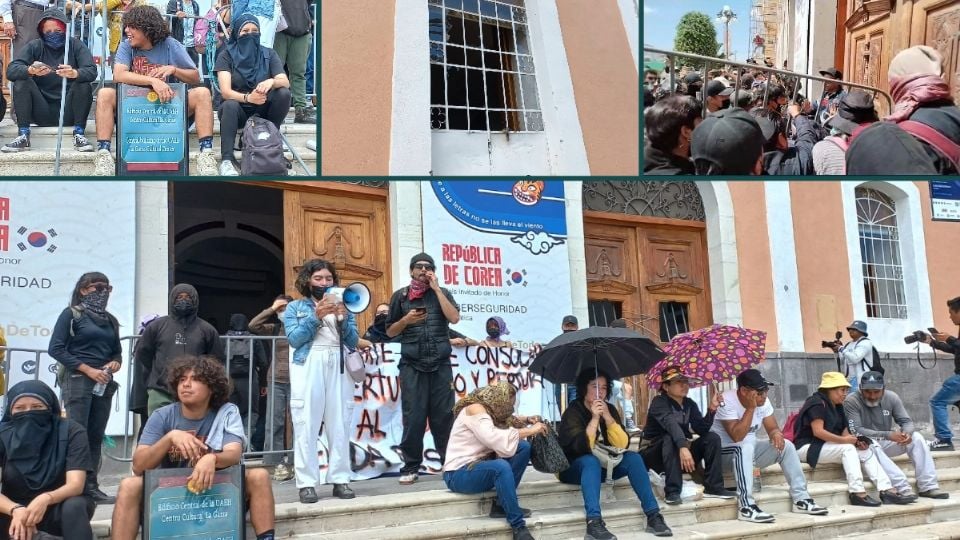 Alumnos toman instalaciones de Universidad de Hidalgo