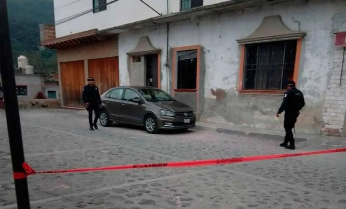 Balean casa de alcalde de Tlayacapan, Morelos