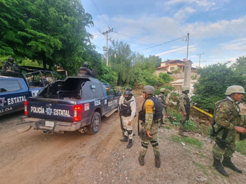 Enfrentamiento zona sur de Sinaloa, deja un muerto