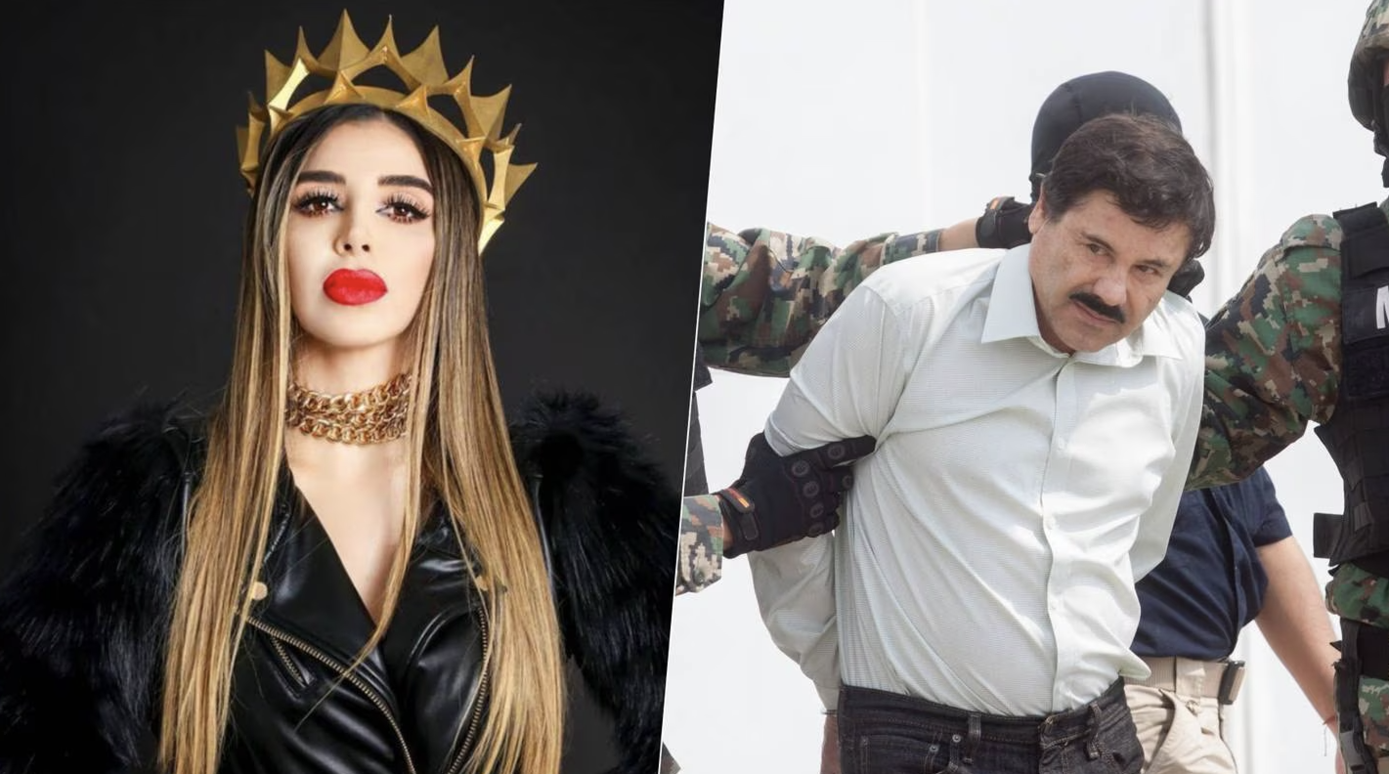 En junio de 2021, Emma Coronel se declaró culpable de conspiración por distribución de heroína, cocaína, marihuana y metanfetaminas.