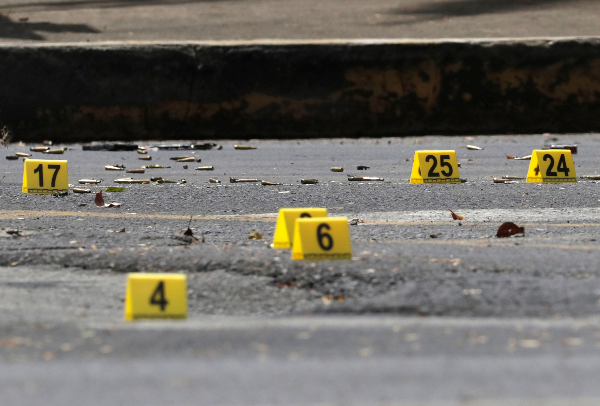 Fin de semana trágico: asesinan a 214 personas en el país