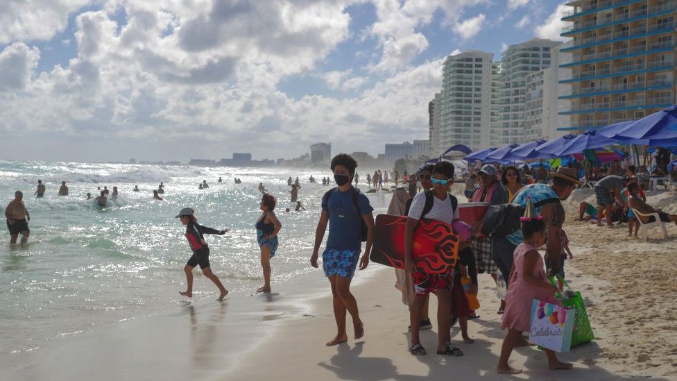 El turismo mexicano lucha por recuperar niveles de visitantes previos a la pandemia