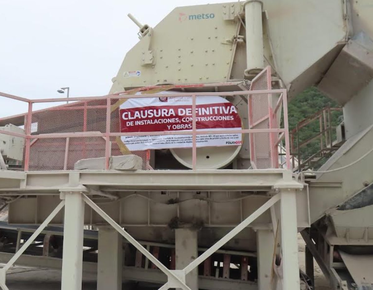 Cierran mina que operaba sin permisos en Tamaulipas