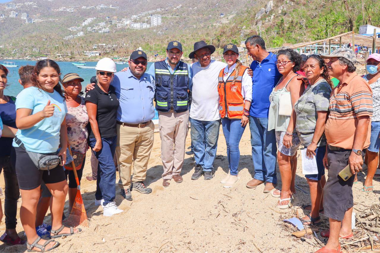 Inicia etapa de reconstrucción tras conclusión de emergencia en Acapulco