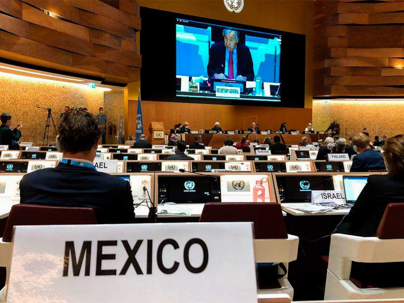 México presidirá la ONU en reunión para prohibición de armas