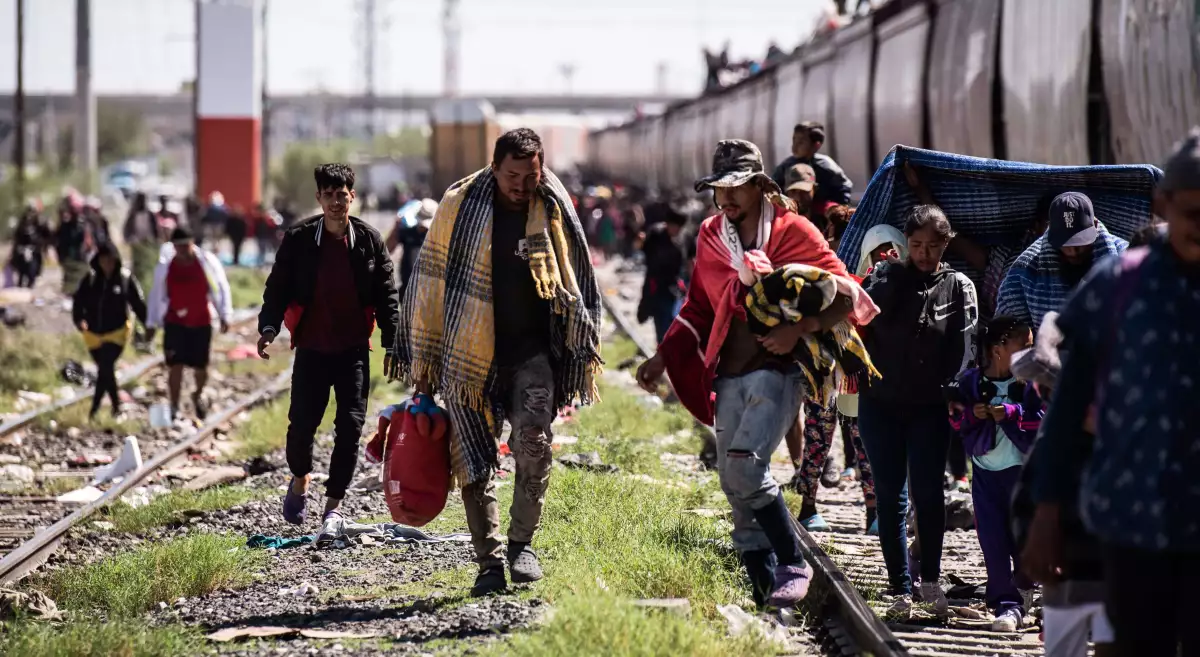 Parte de Tapachula Caravaca con 300 migrantes