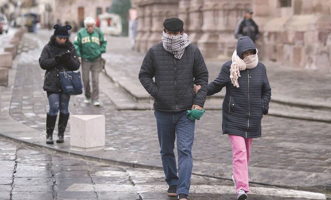 Un descenso de la temperatura resintió este miércoles la población de Zacatecas. El termómetro marcó los 3 grados centígrados al iniciar la mañana.
