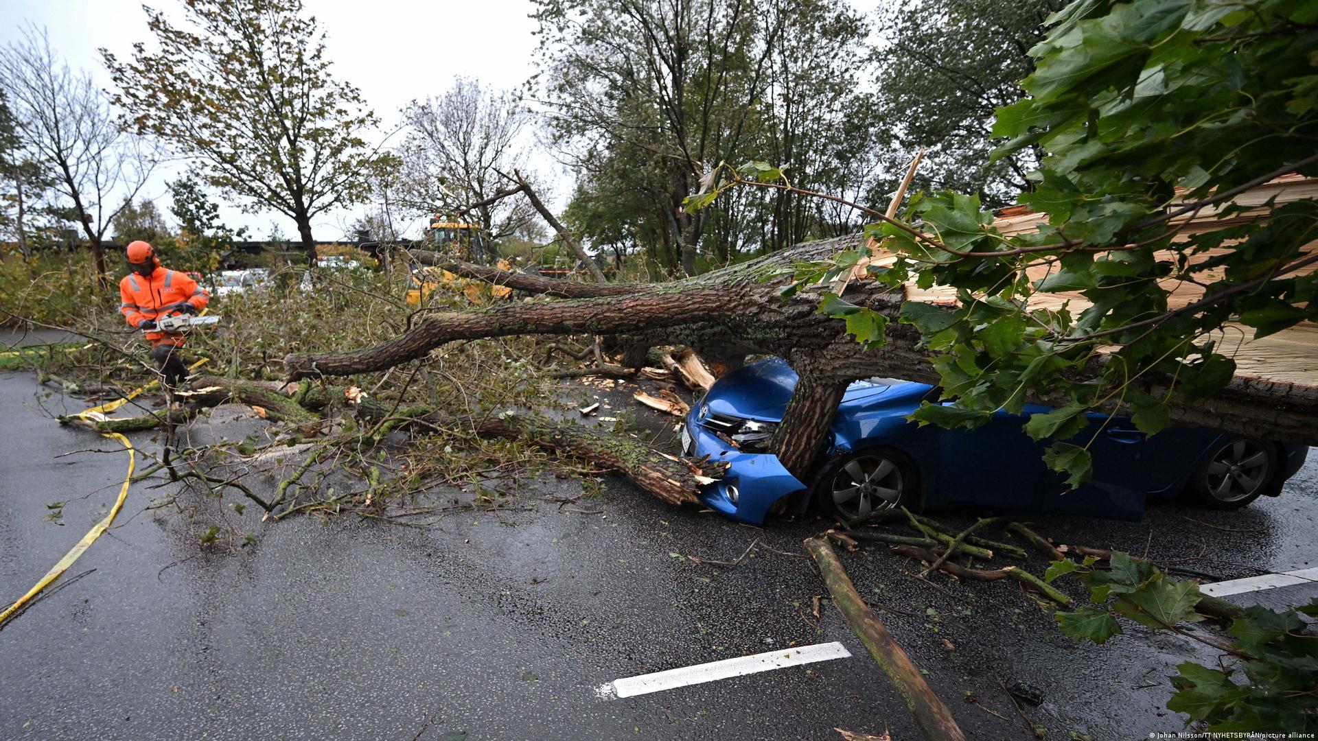 Alerta en Alemania por el azote de la tormenta Zoltan