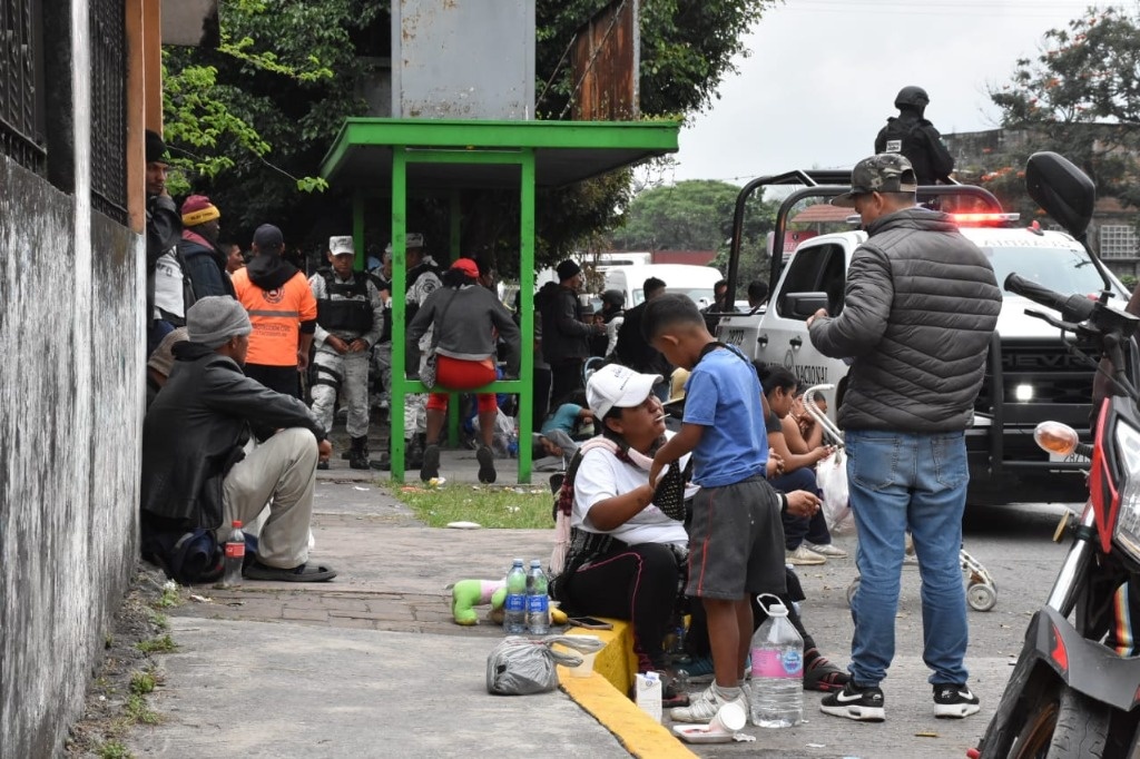 La Caravana migrante que salió de Tapachula, Chiapas el 30 de octubre, continúa avanzando, ahora en la zona centro del estado de Veracruz.