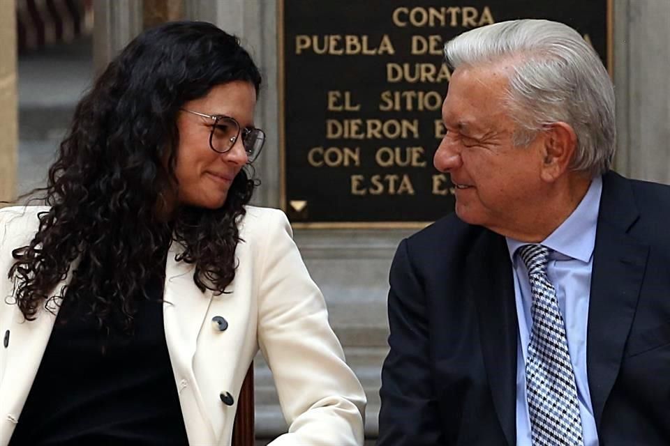 La escalada más alta que se ha logrado en la cuarta transformación para uno de sus miembros es lo que ha hecho Luisa María Alcalde.