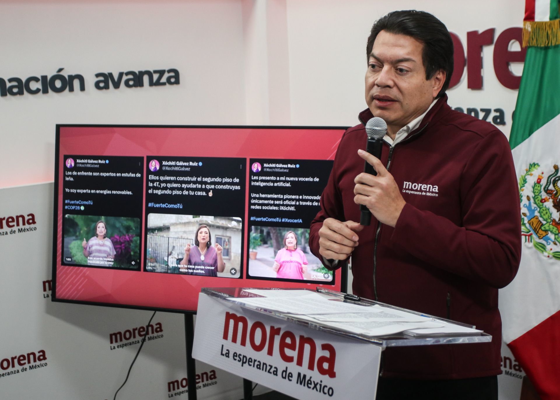 Mario Delgado hizo un llamado al INE a dar certidumbre al próximo proceso electoral por la presidencia de la República y el Congreso de la Unión.