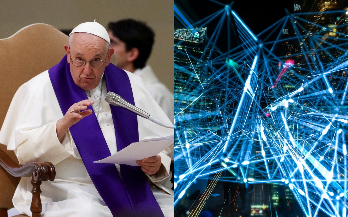 Inteligencia artificial amenaza el trabajo humano: Papa