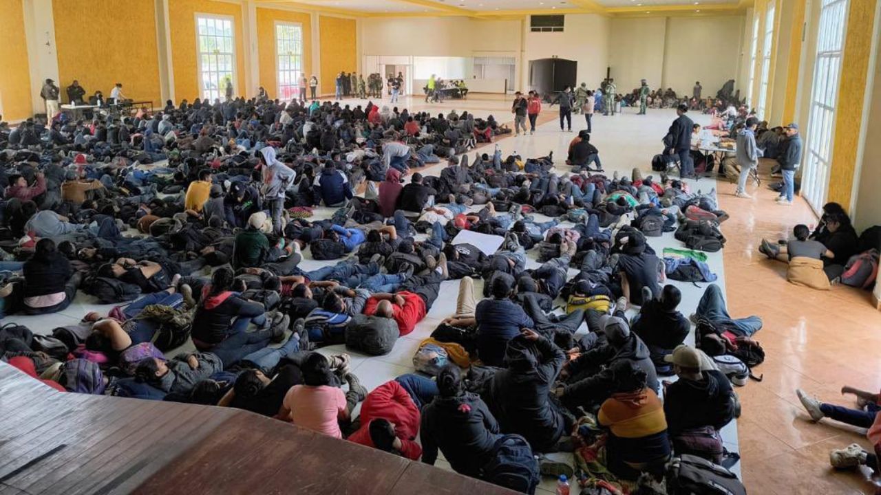 Aseguran de 726 migrantes en Tlaxcala