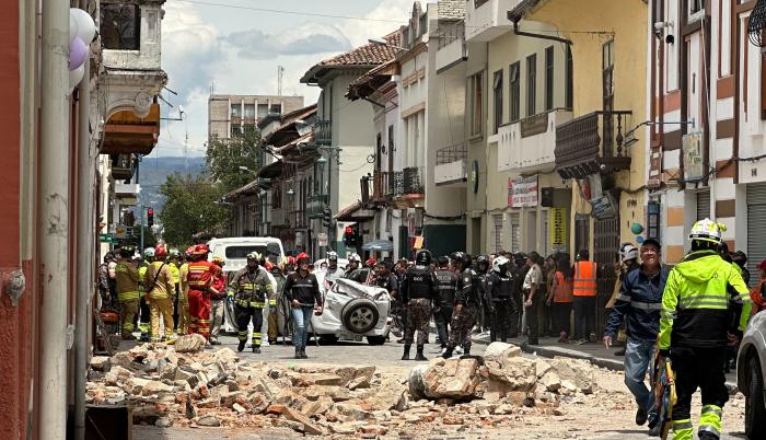 Estados Unidos ofrece ayuda a Ecuador