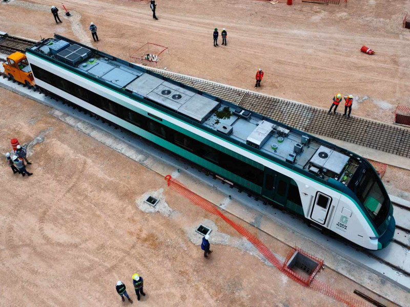 Rosa Icela agrede tramo en operación de Tren Maya