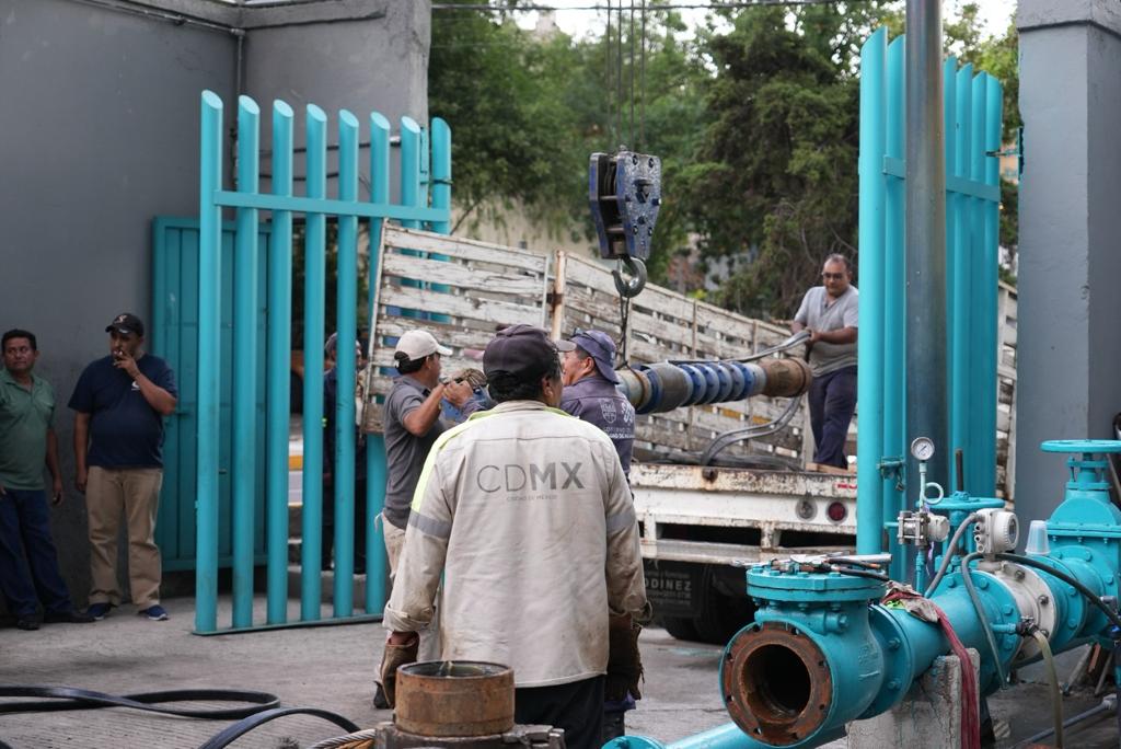 SACMEX destinó 960.43 millones de pesos para corregir reducciones en el suministro de agua
