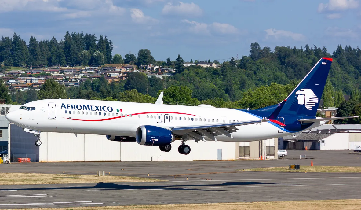 Aeroméxico reincorporará a servicio los aviones Boeing 737 MAX-9 tras las inspecciones que realiza la Administración Federal de Aviación de Estados Unidos.