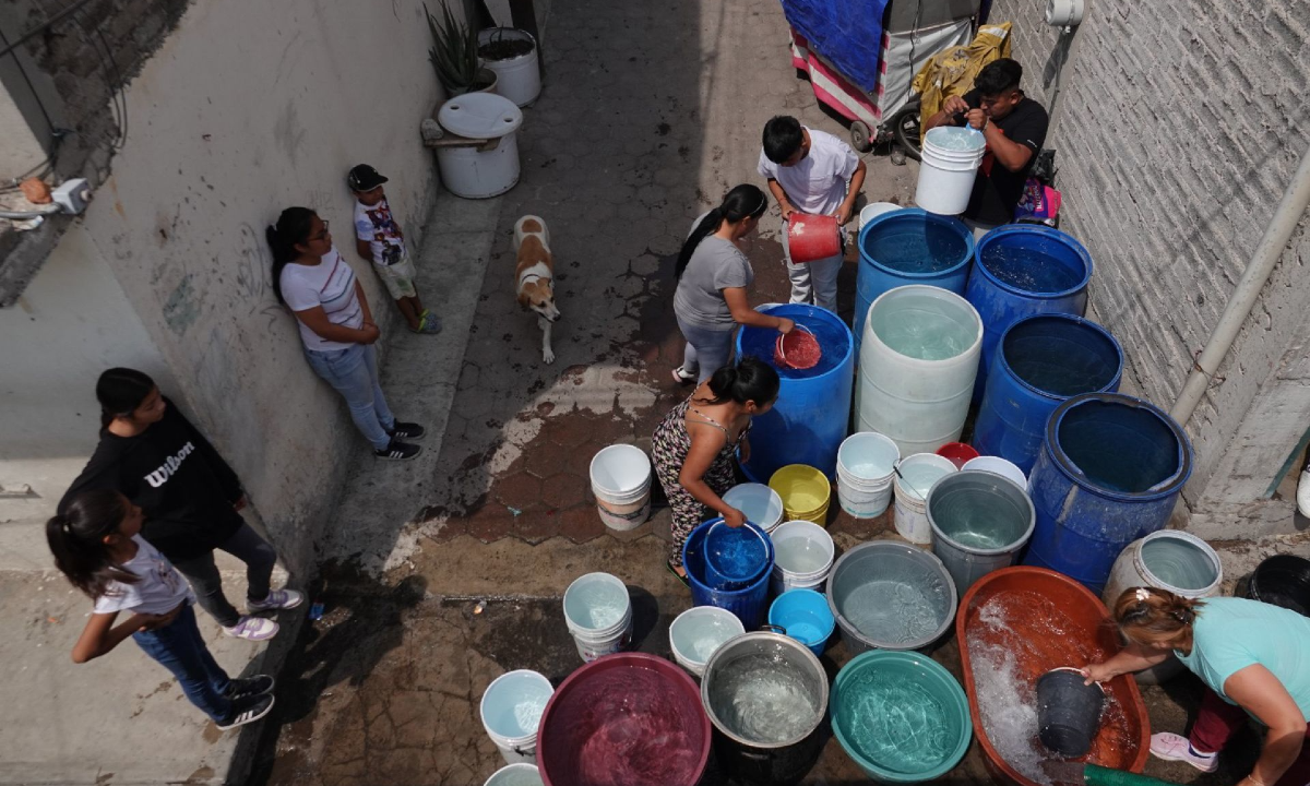 “Nos están cobrando mil 500 cada pipa, y pues es dinero. No sé por qué el agua no sube acá arriba”, comentó un habitante de la alcaldía Milpa Alta.
