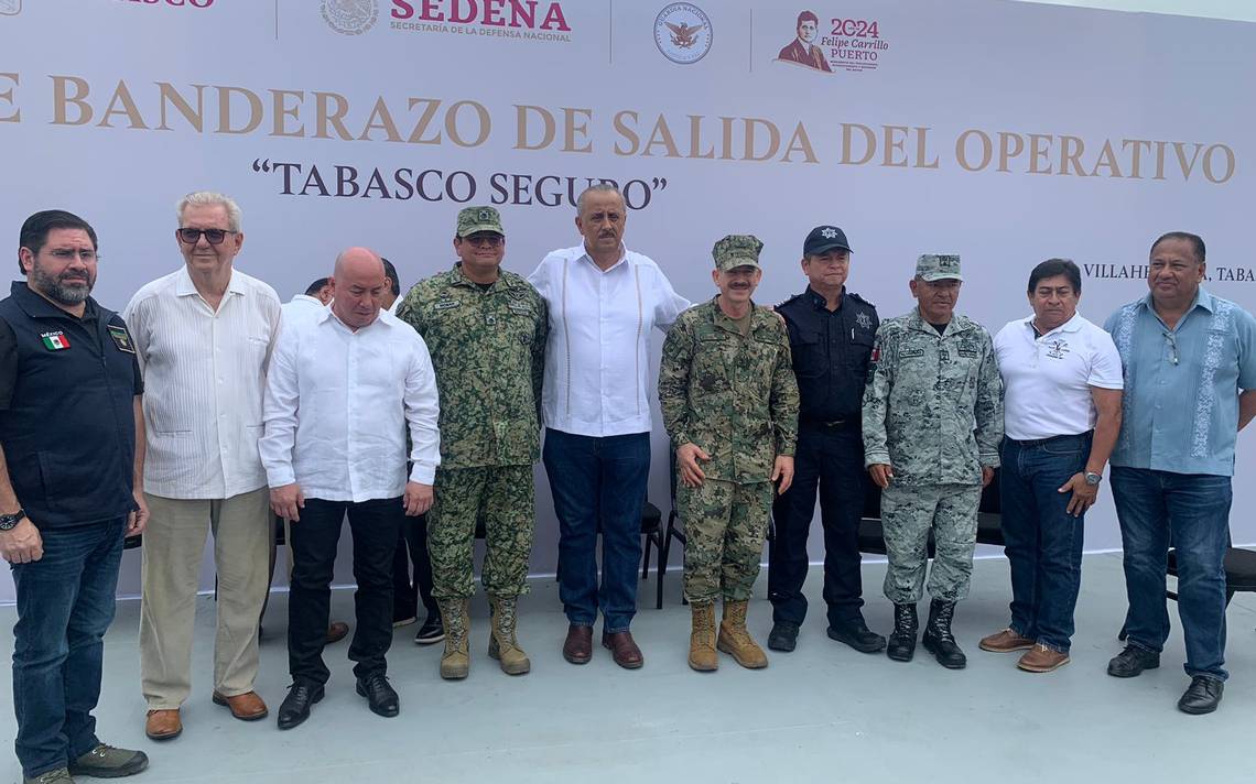 Este lunes Tabasco, se encuentra blindada con más de 2 mil 500 elementos de la Guardia Nacional, el Ejército mexicano y la Marina Armada de México.
