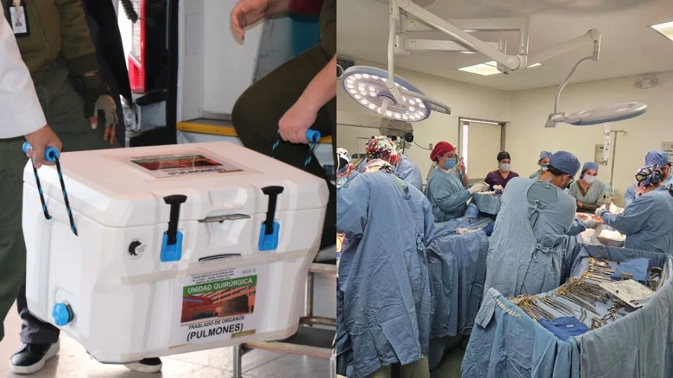 Un hombre de 56 años de edad a quien en 2021 se le diagnosticó fibrosis pulmonar recibió una esperanza de vida gracias a un trasplante de pulmón en Nuevo León.