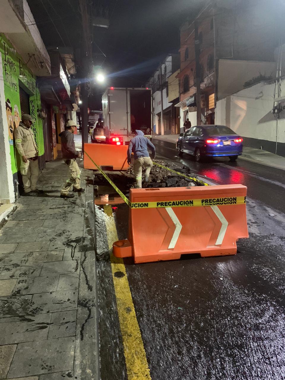 SACMEX informó sobre el despliegue de brigadas de atención a fugas