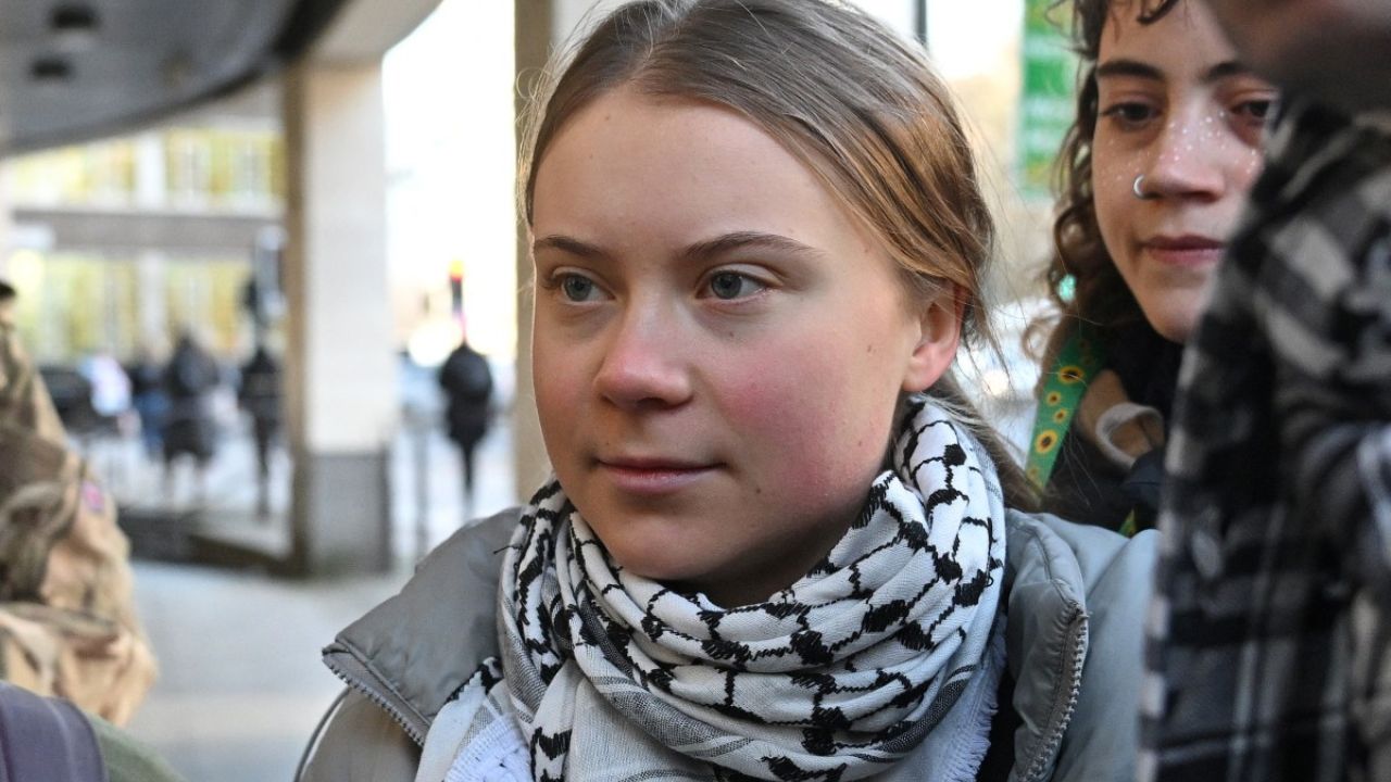 Greta Thunberg comparece en Londres por protesta contra empresas de hidrocarburos