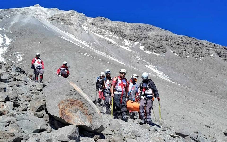 Muere una de las alpinistas rescatadas en el volcán Pico de Orizaba