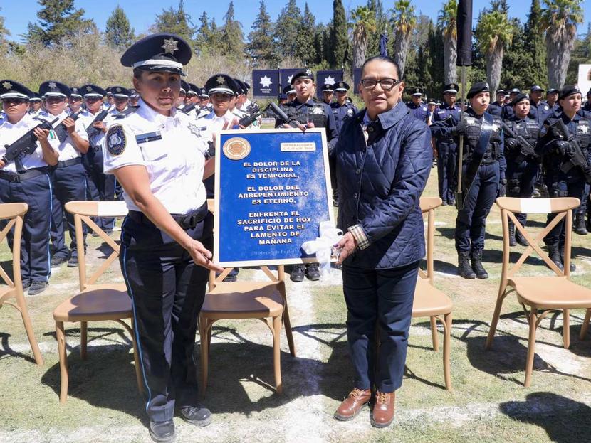 Seguridad y Protección Ciudadana tiene 481 nuevos elementos