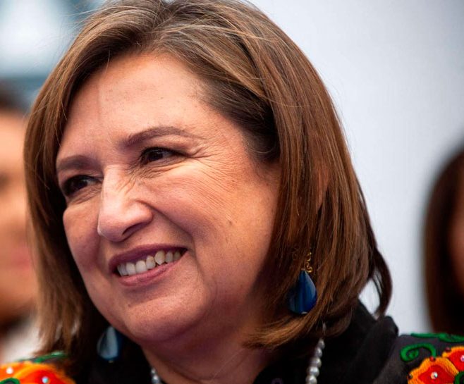 “A mi no me va a dar miedo ni Trump, ni Biden”, afirma Xóchitl Gálvez
