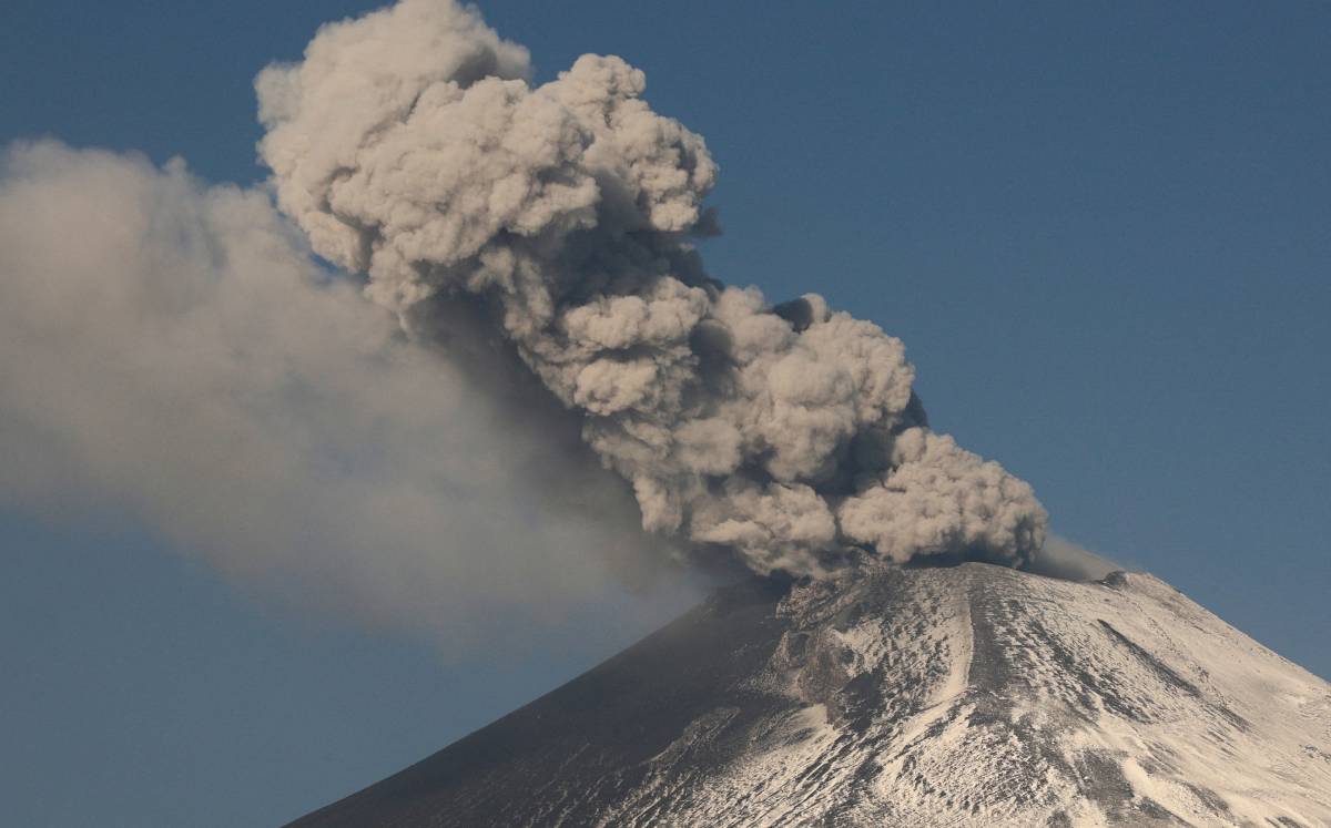 Emiten recomendaciones ante caída de ceniza del Popocatépetl
