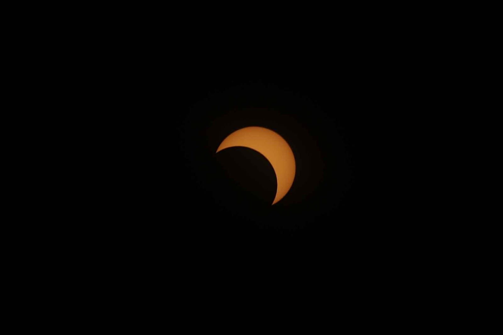 Así se percibió el Eclipse en Tijuana