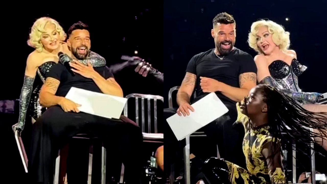 Ricky Martin, invitado sorpresa en el concierto de Madonna en Miami