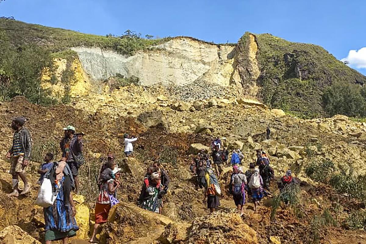 Deslizamiento de tierras en Papúa Nueva Guinea deja más de 2 mil sepultados