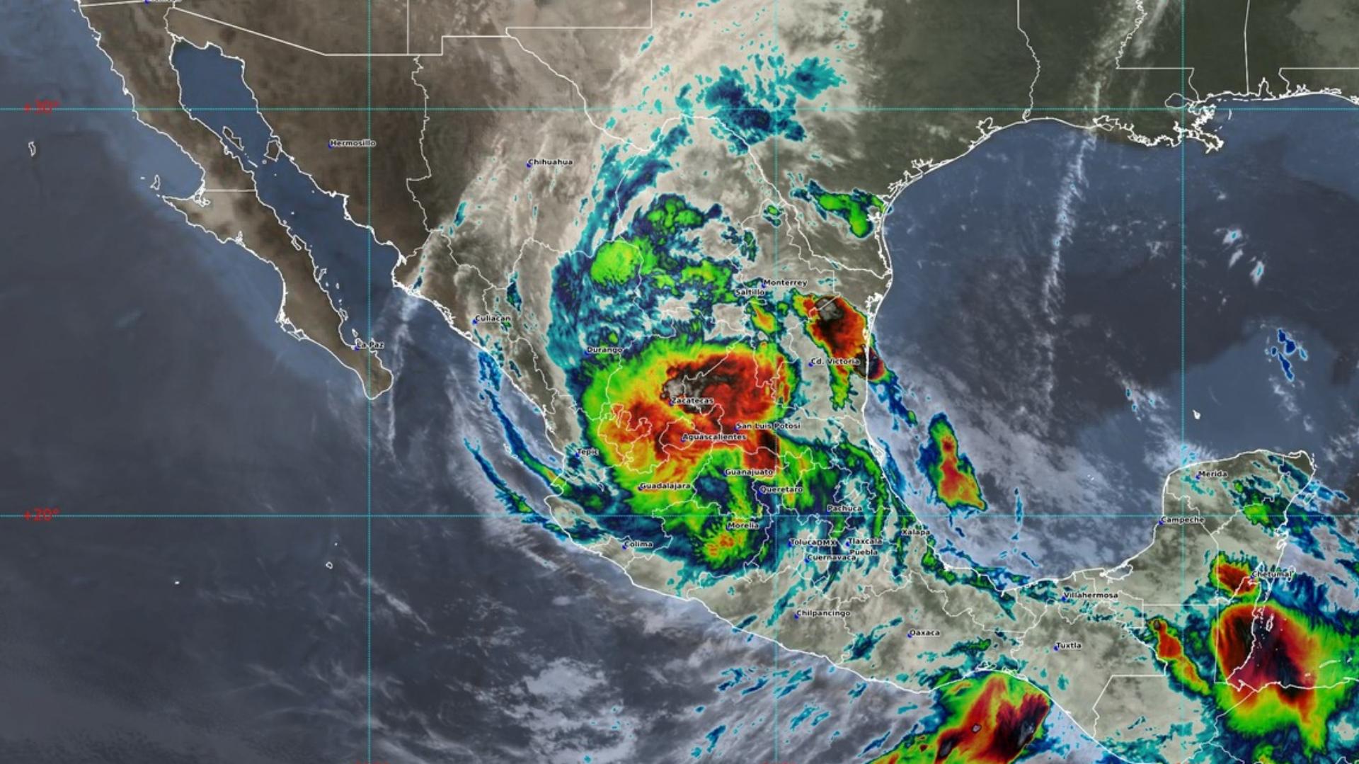 Tormenta tropical Alberto se debilita a depresión tropical en México: continúan las lluvias y riesgos de inundaciones