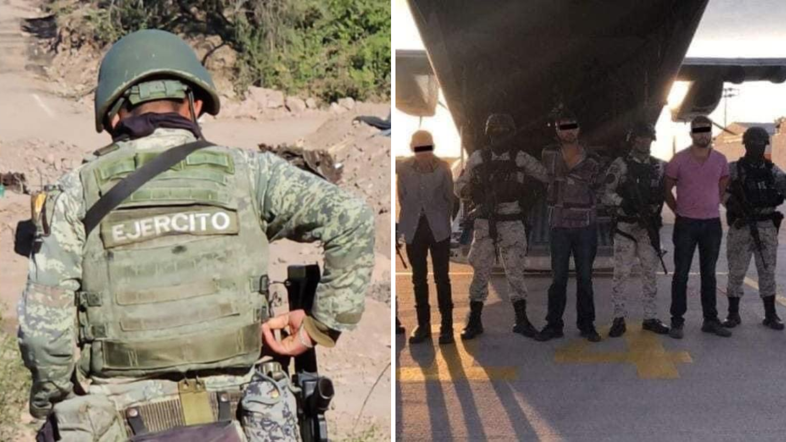 Detenido el jefe de seguridad de Aureliano Guzmán Loera, "El Guano", en operativo en el Triángulo Dorado