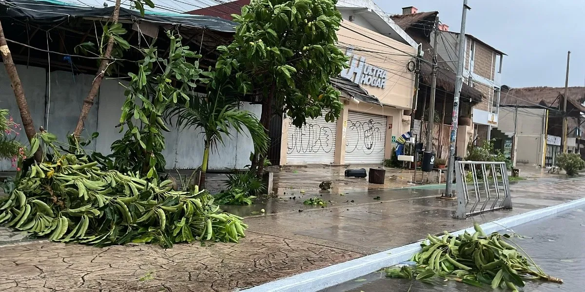 Huracán Beryl: sin víctimas mortales en Quintana Roo y mínimos daños reportados
