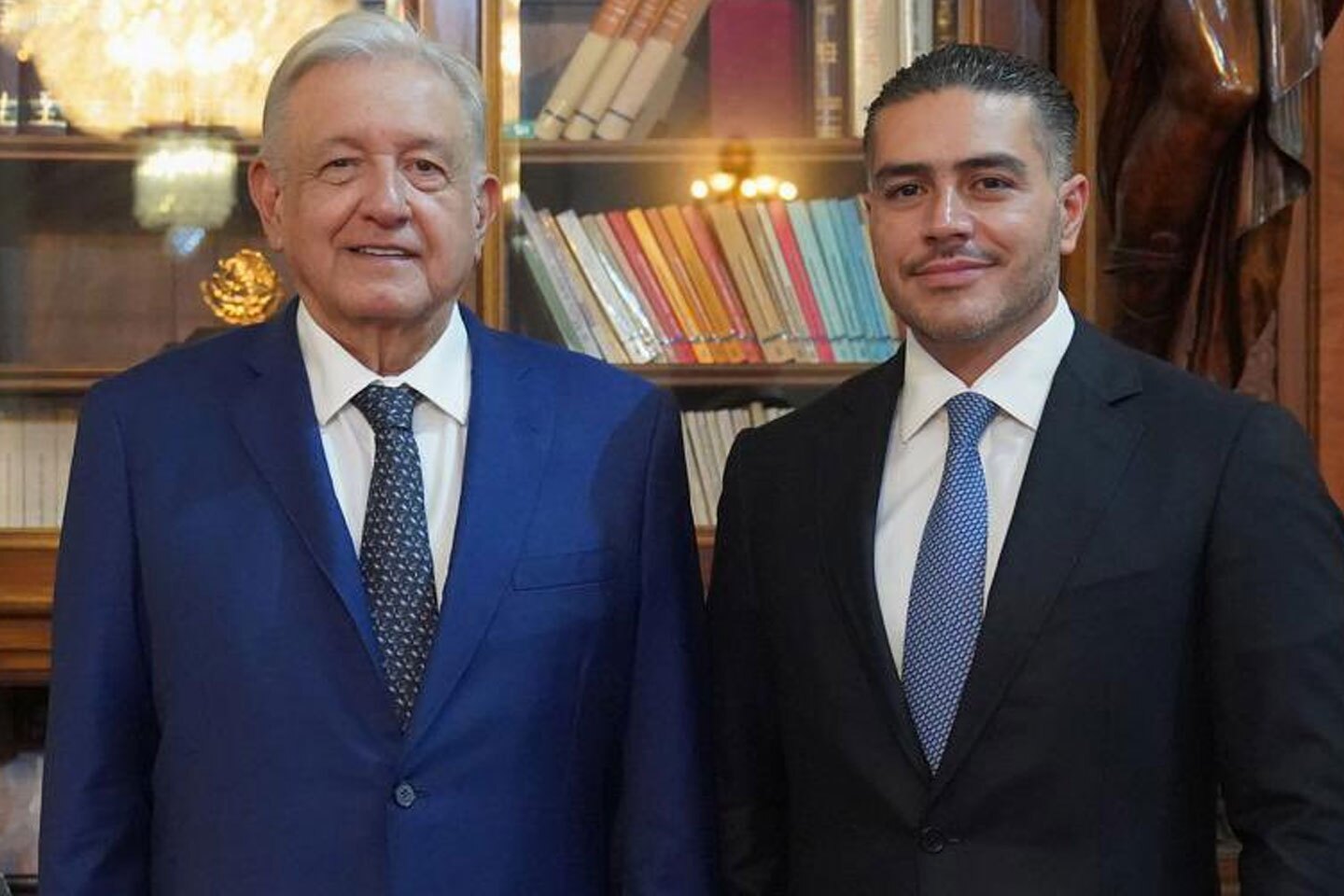 AMLO da detalles de reunión con Omar García Harfuch
