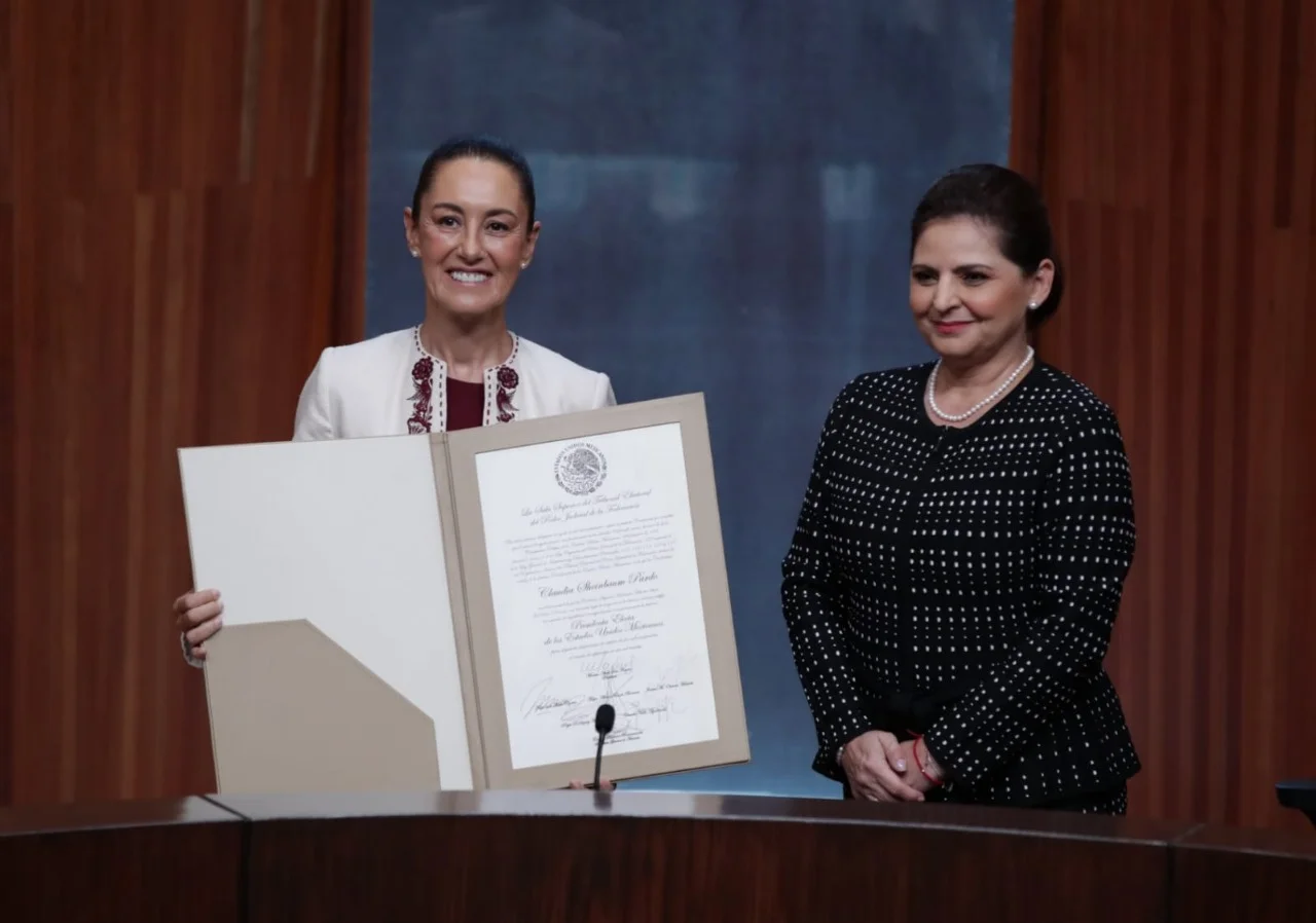 Claudia Sheinbaum recibe la Constancia de Mayoría como presidenta electa