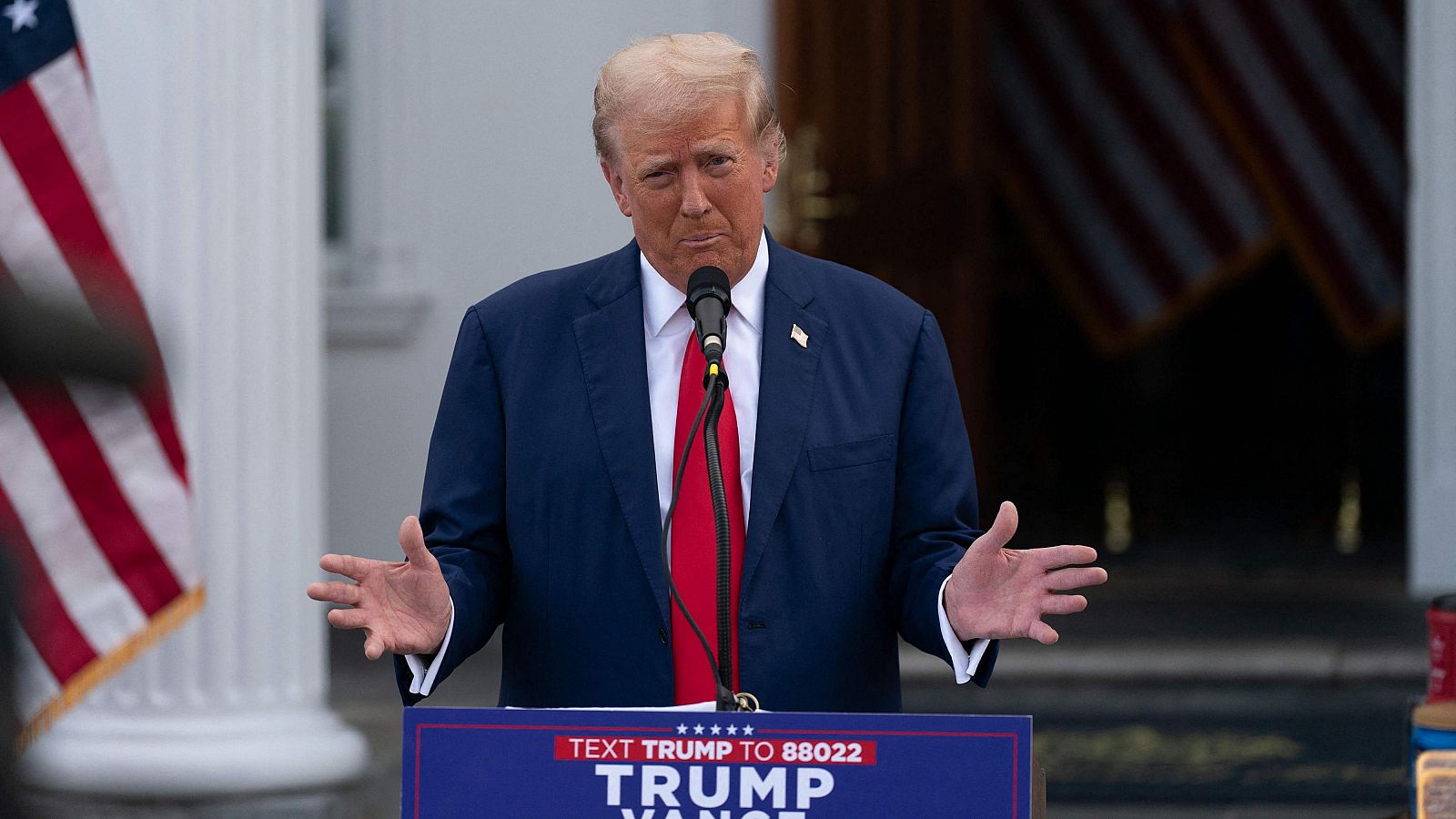 Donald Trump pone en duda su participación en debate con Kamala Harris