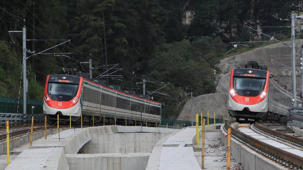 Inician Pruebas de Carga del Tren Interurbano México-Toluca en la CDMX