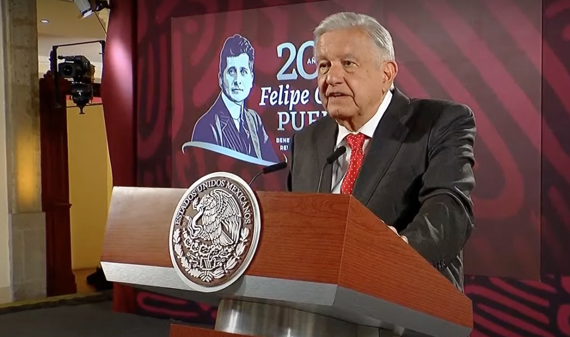López Obrador asegura que crisis mundial en mercado bursátil no "nos afecta tanto"