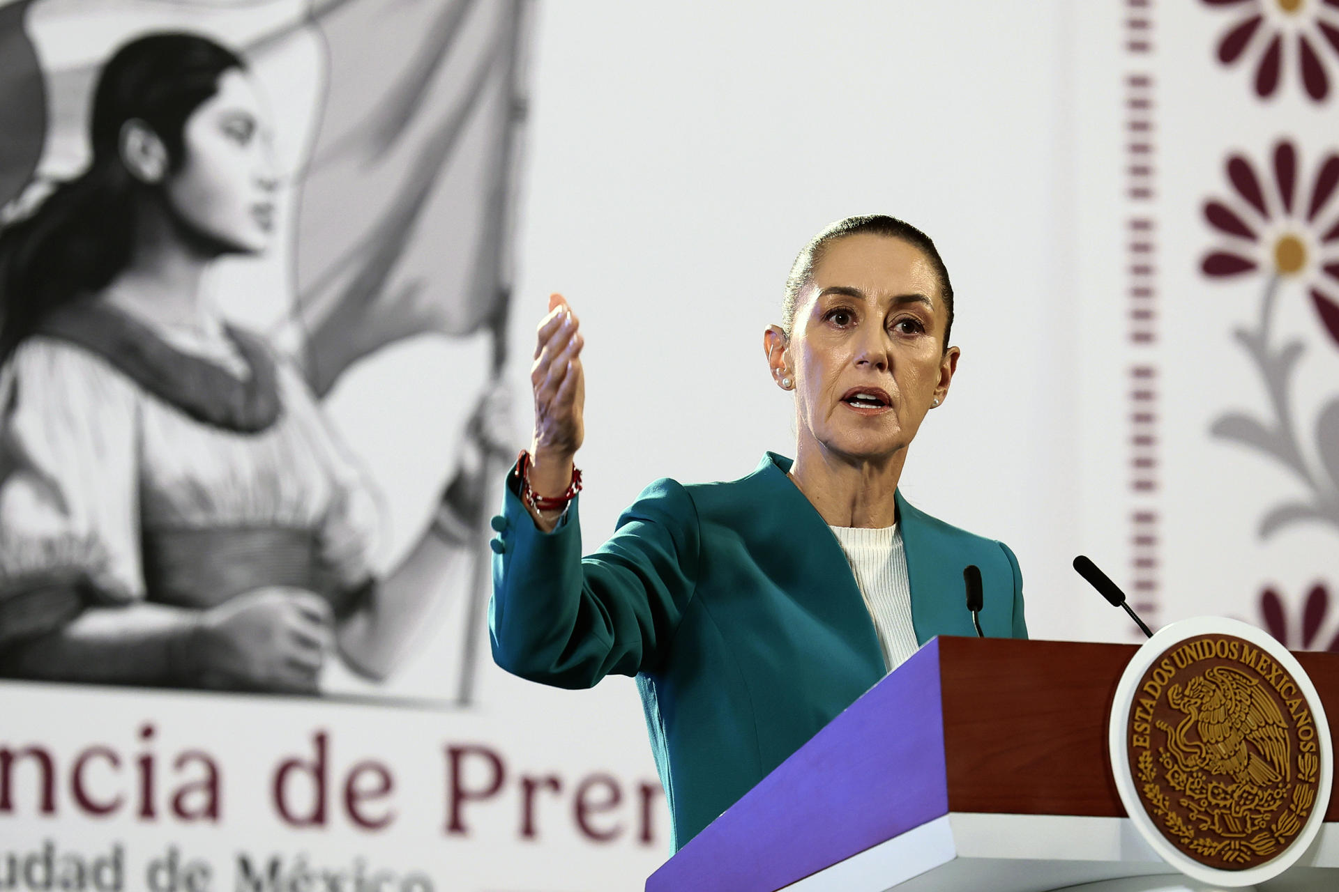 Presidenta lamenta asesinato del alcalde de Chilpancingo y anuncia acciones