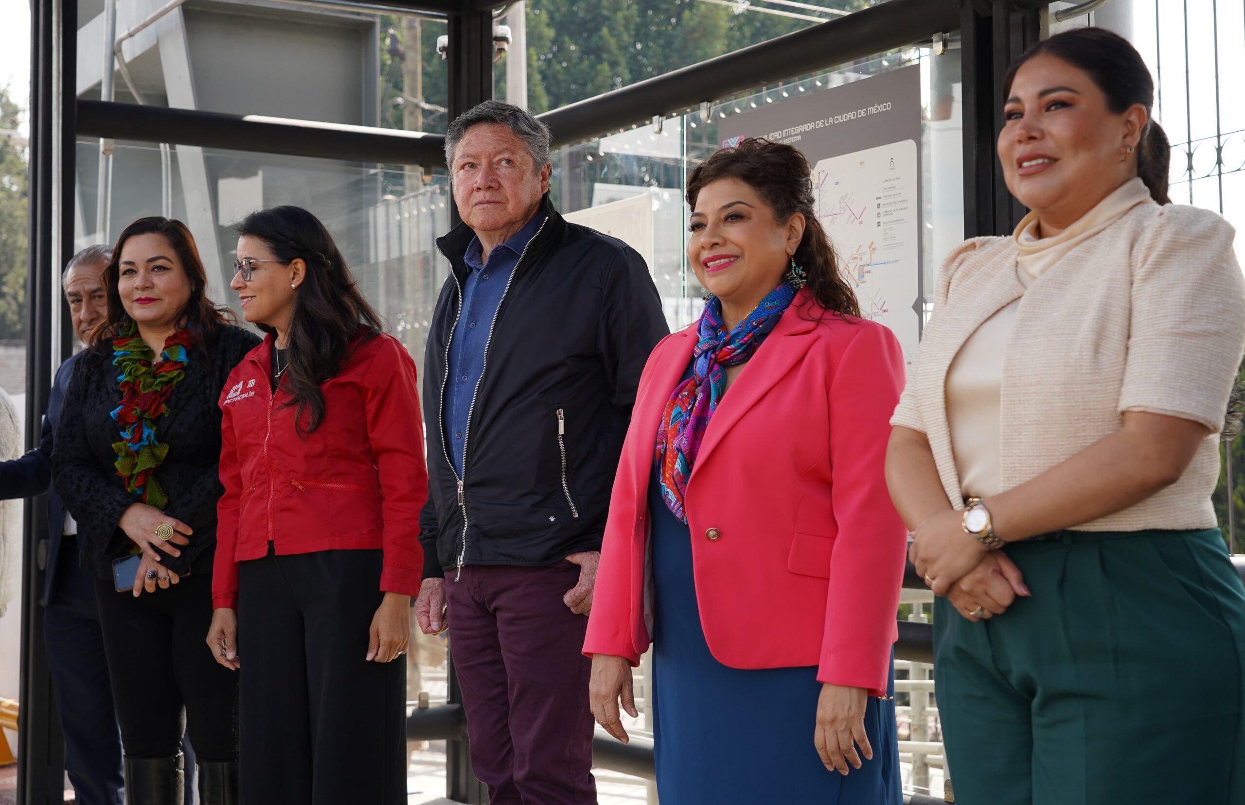 Clara Brugada inaugura nueva estación del Metrobús en Agrícola Pantitlán